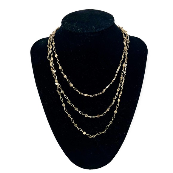 New BaubleBar Multi Layer Tier Necklace - Picture 1 of 3